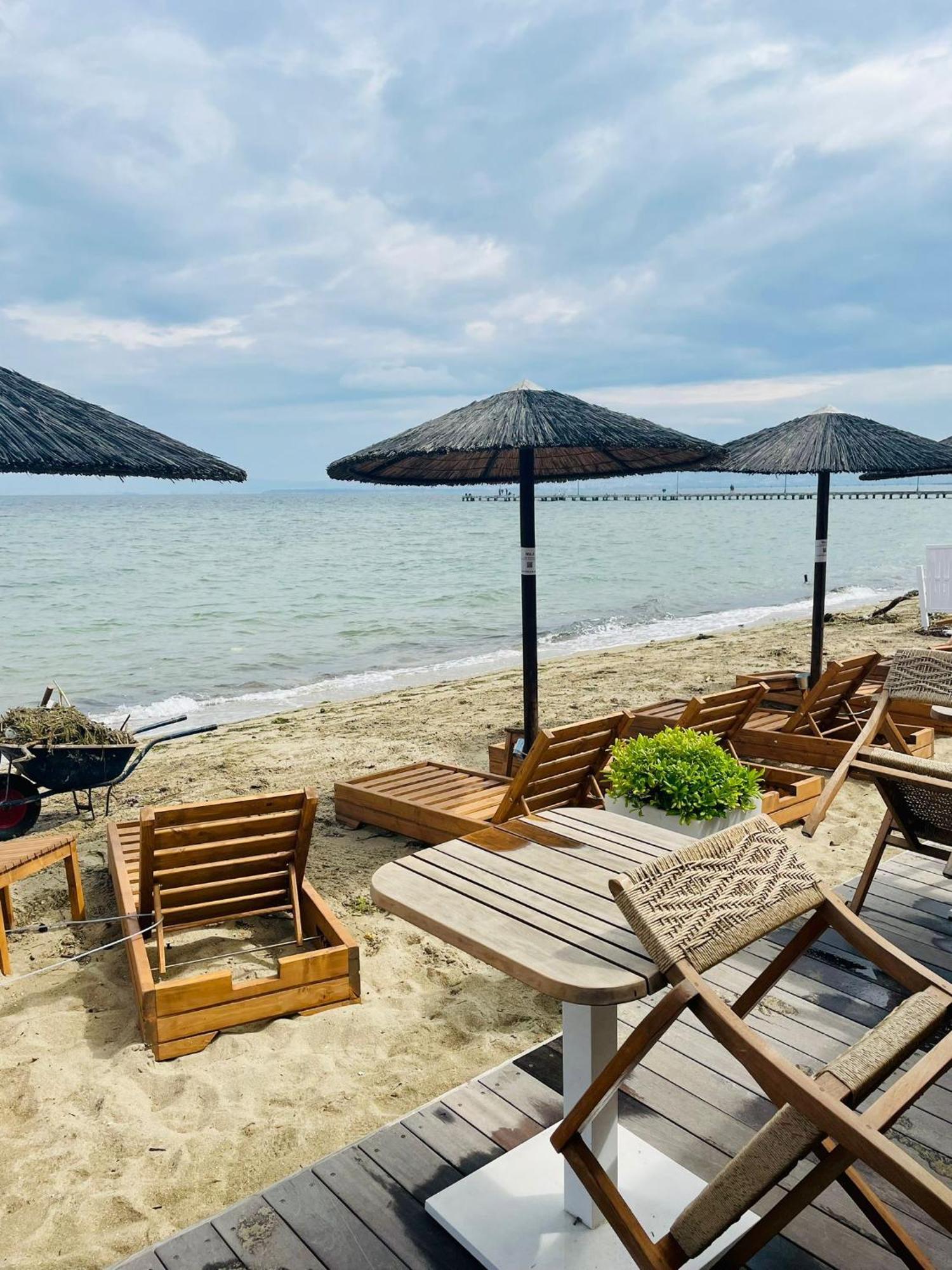 Renovated Apartment With Garden And Parking Space Peraia  ภายนอก รูปภาพ